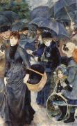 Pierre-Auguste Renoir the  umbrellas Sweden oil painting artist